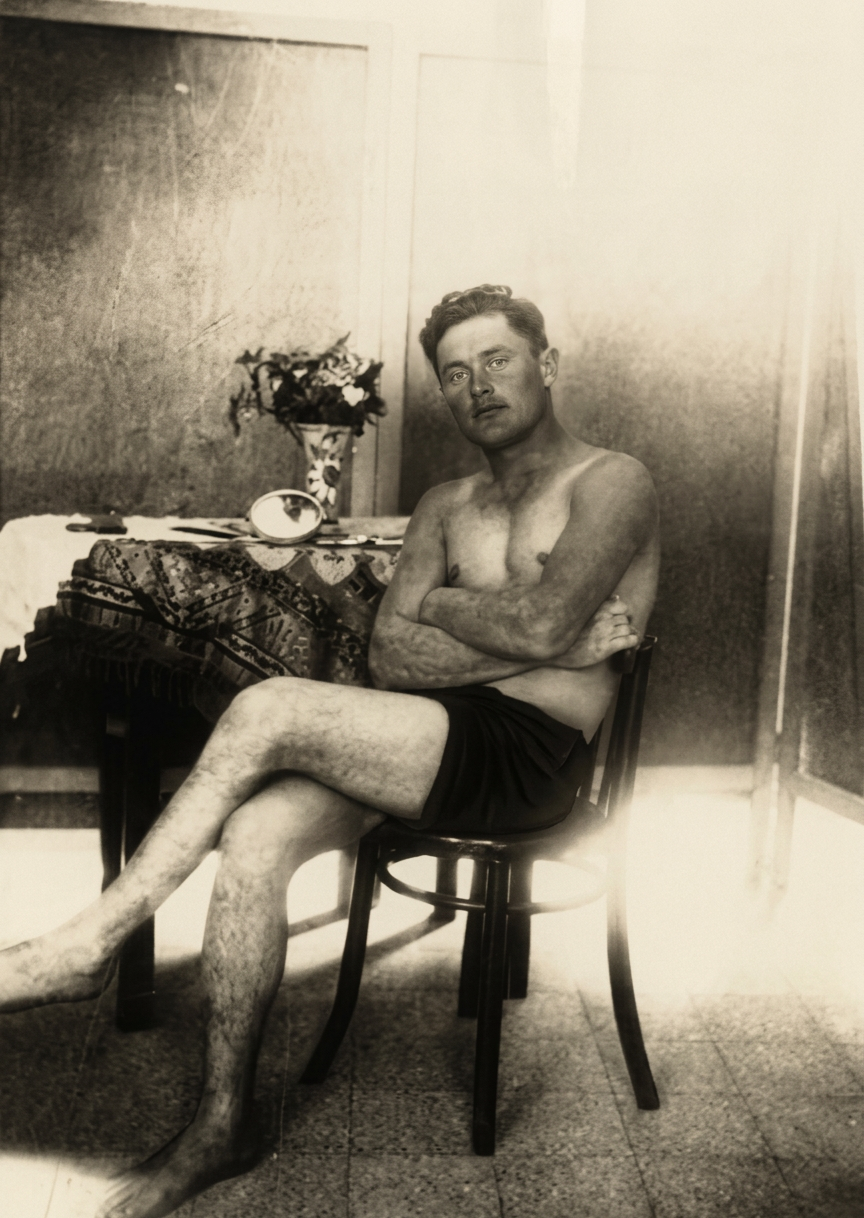 Portrait restored — after